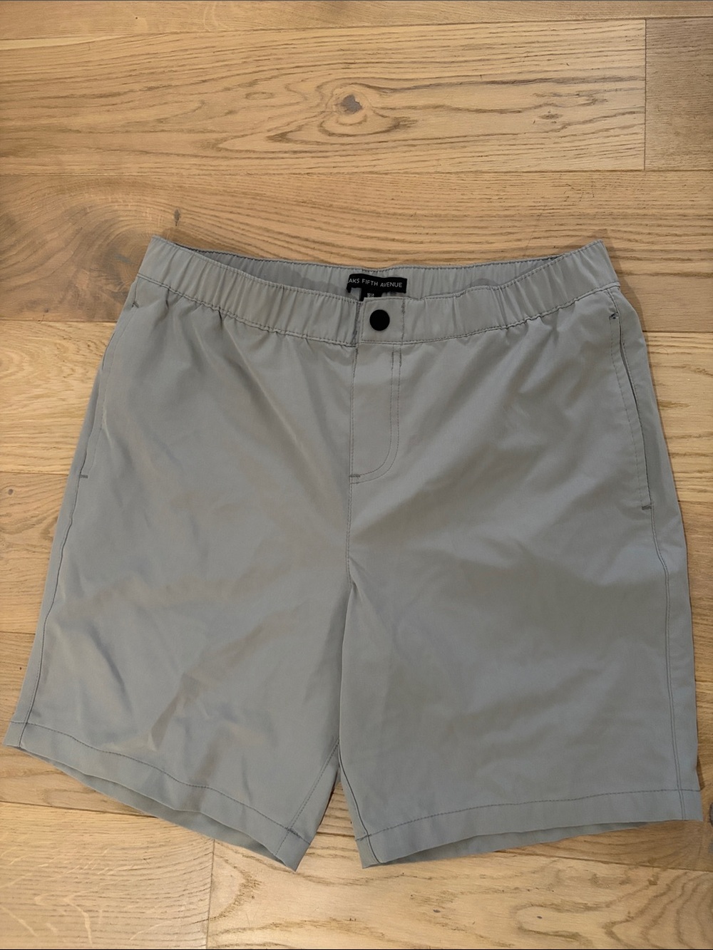 Saks Fifth Avenue Light Gray Athletic Shorts